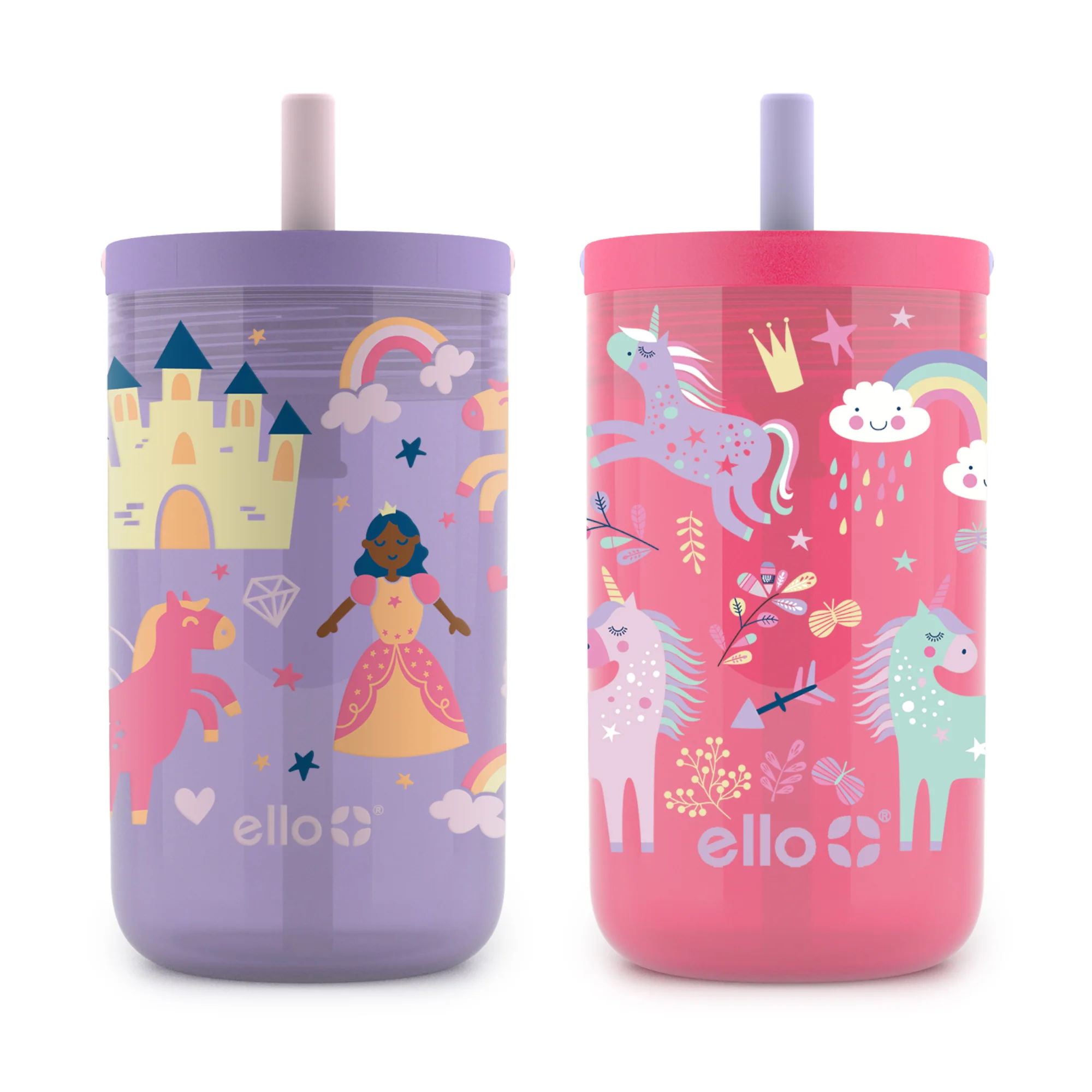Bop 12oz Leakproof Kids Tumbler with Optional Straw, Set of 2 - Image 4