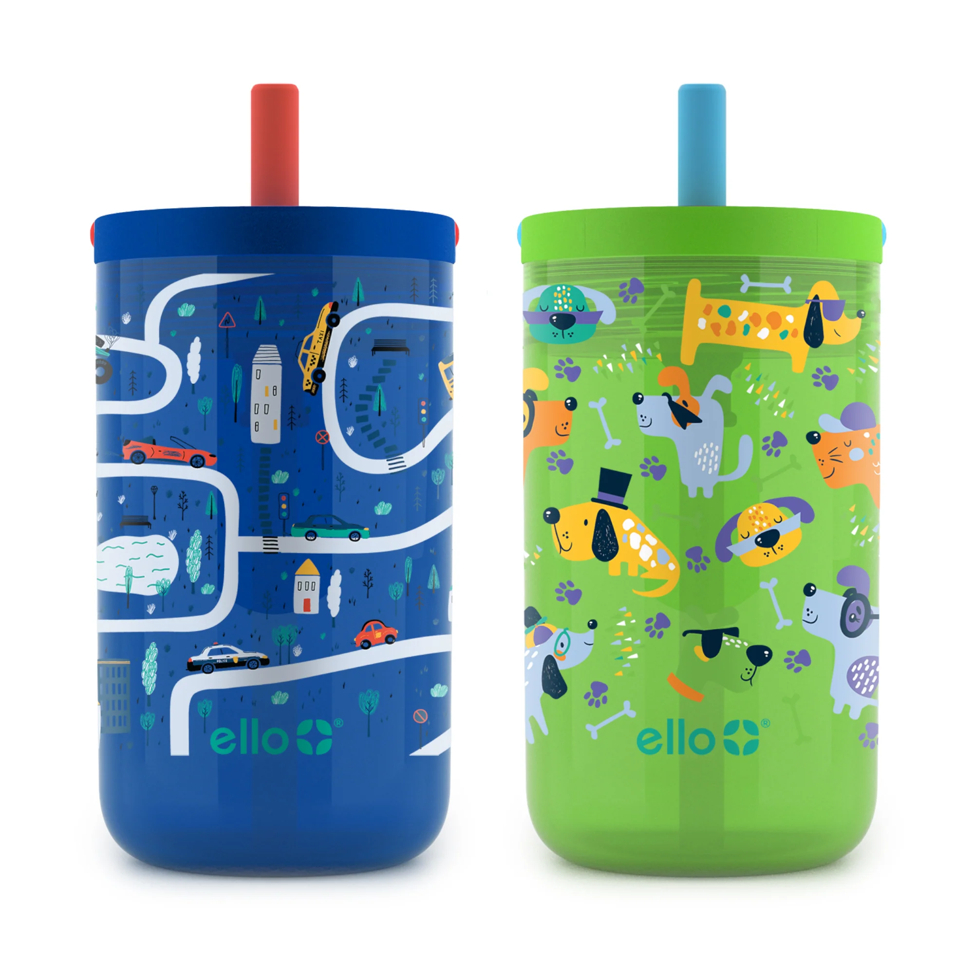 Bop 12oz Leakproof Kids Tumbler with Optional Straw, Set of 2 - Image 8