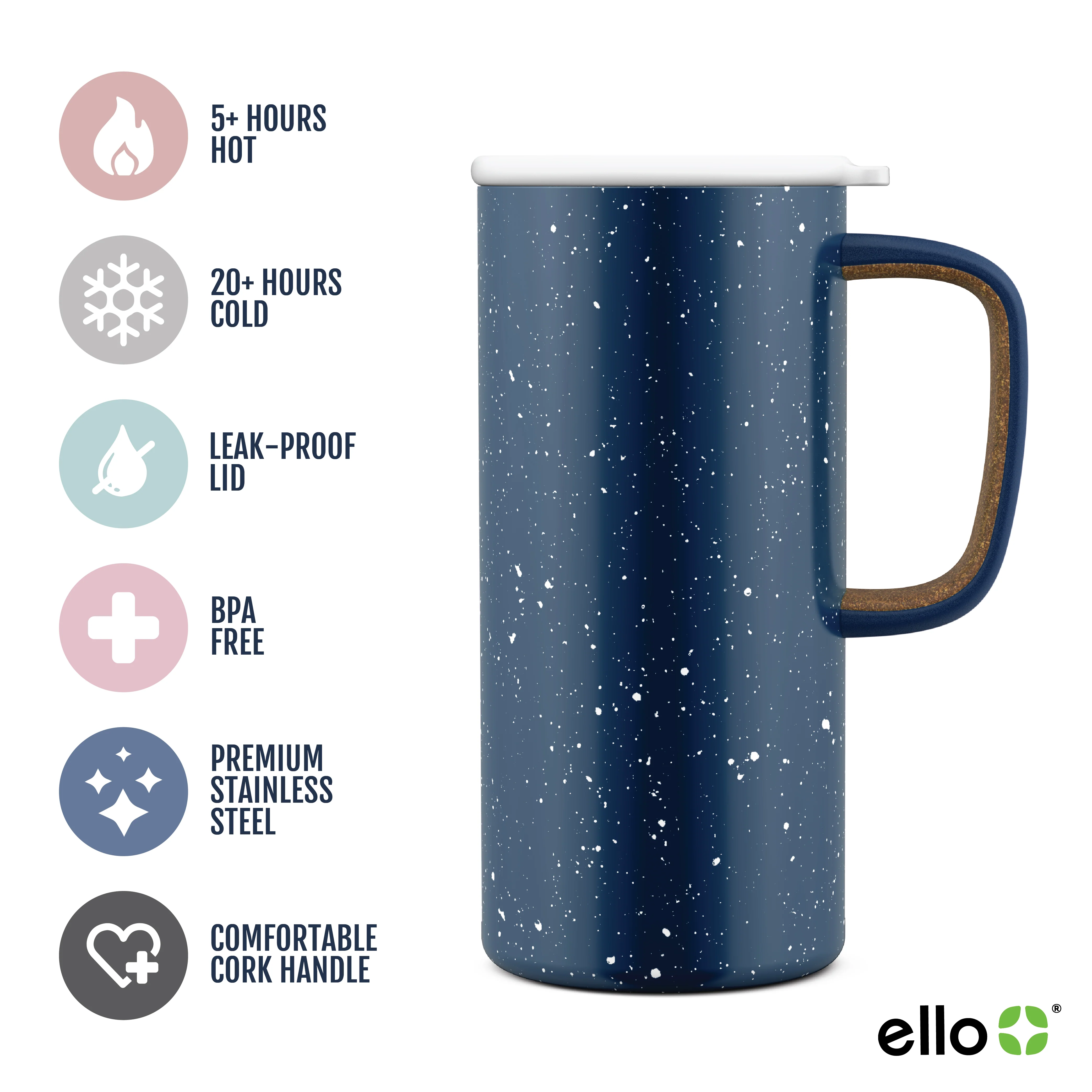 Campy 18oz Vacuum Insulated Stainless Travel Mug - Image 37