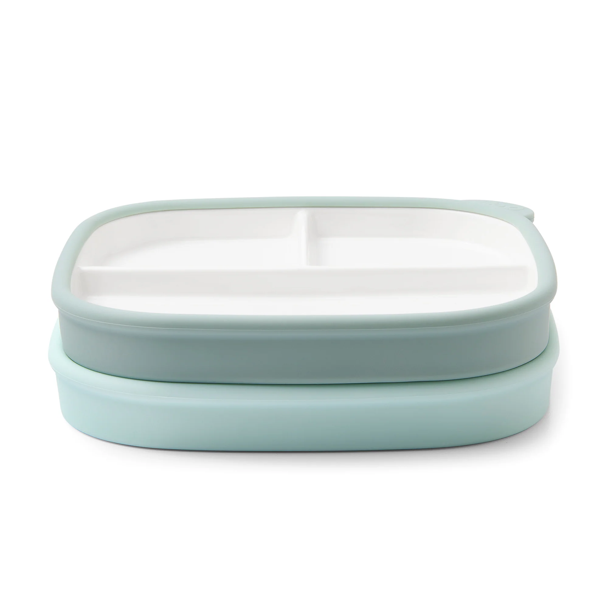 Clean Start Toddler Ceramic Divided Breakfast Plate - 2 Pack - Image 3