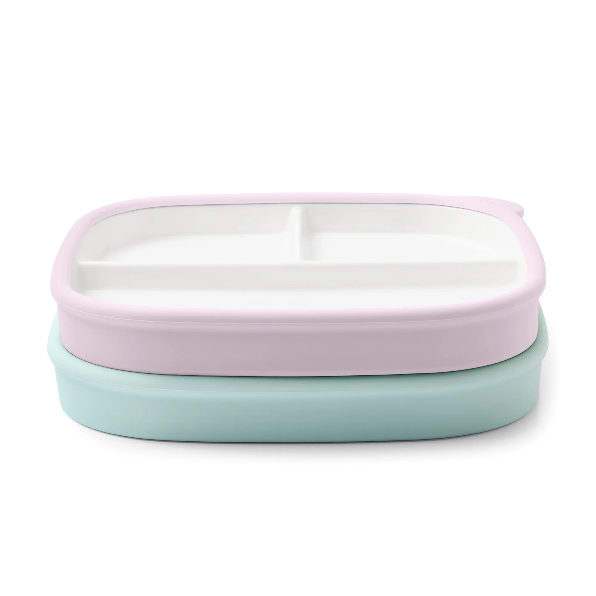 Clean Start Toddler Ceramic Divided Breakfast Plate - 2 Pack - Image 5