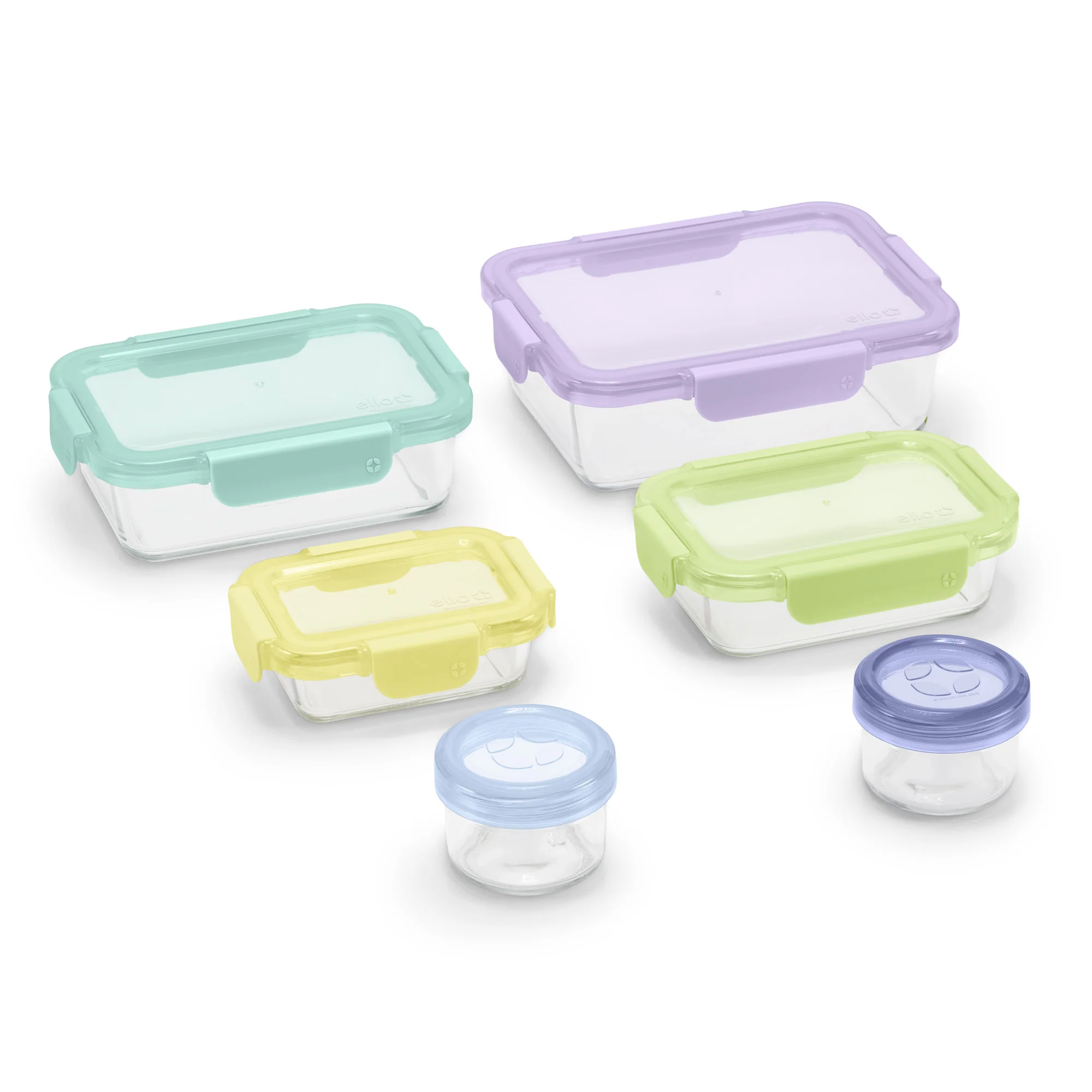Color Lock® Glass 12pc Mixed Meal Prep Set - Image 8