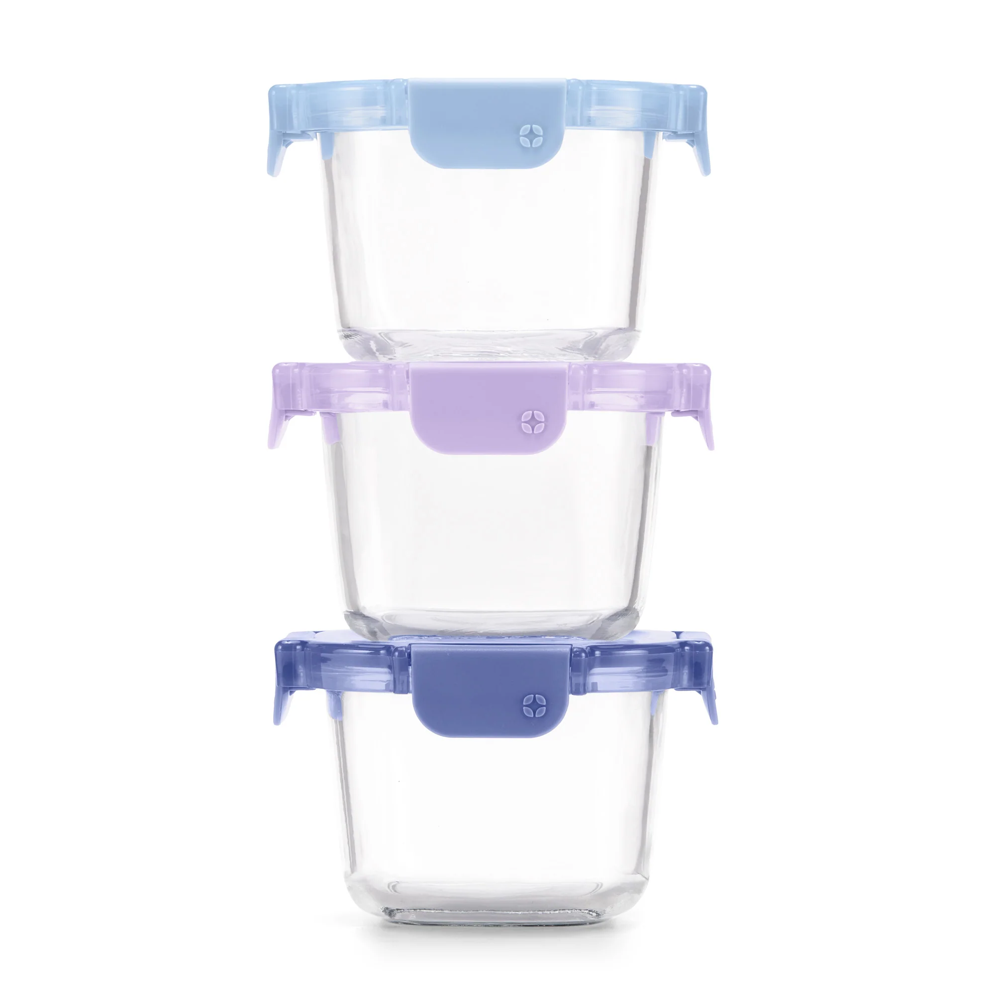 Color Lock® Glass 2 Cup Round 6pc Set - Image 5