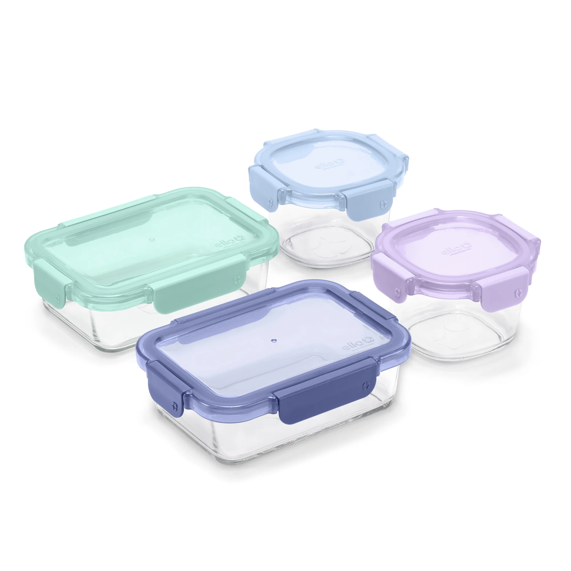 Color Lock® Glass 8pc Mixed Meal Prep Set - Image 5