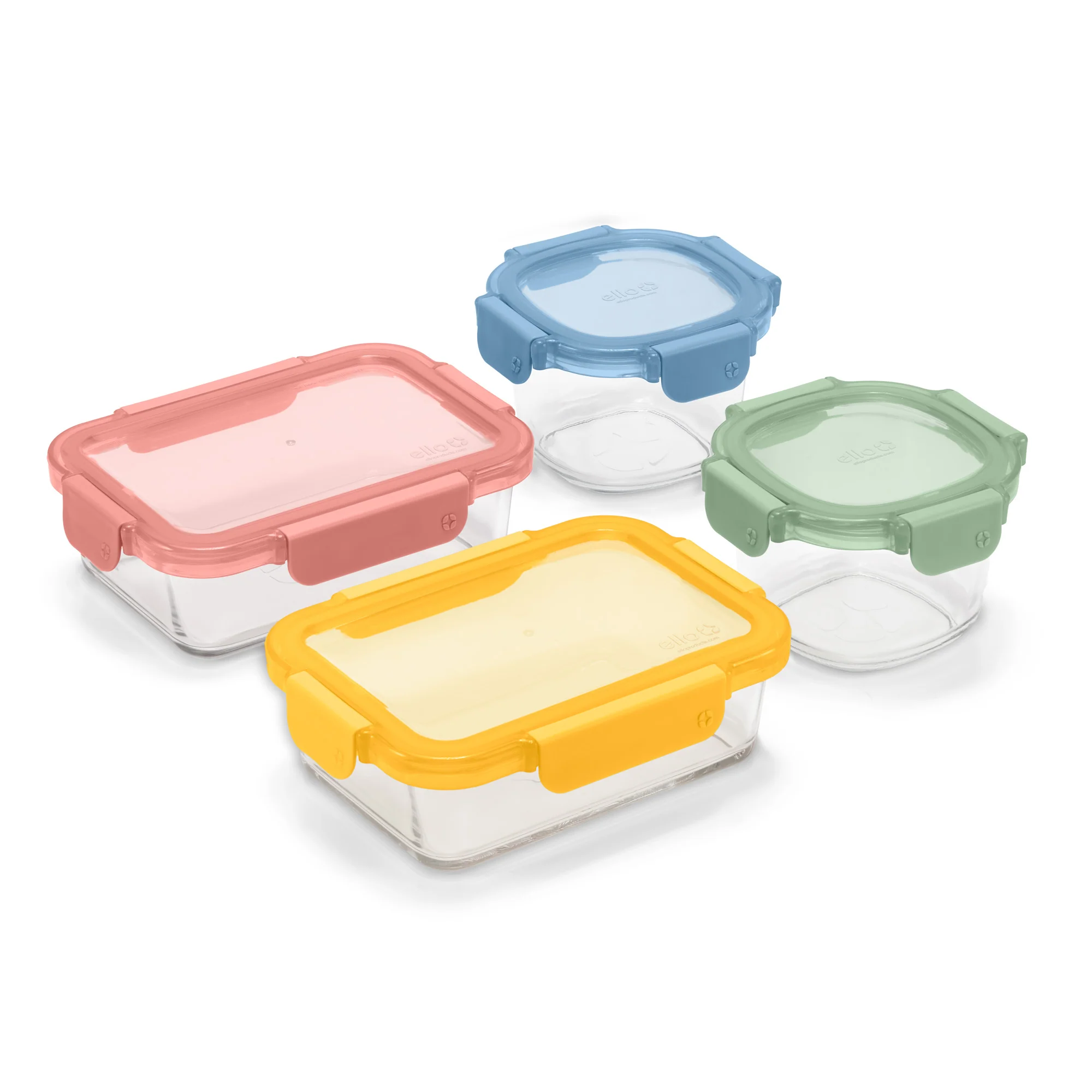 Color Lock® Glass 8pc Mixed Meal Prep Set - Image 9