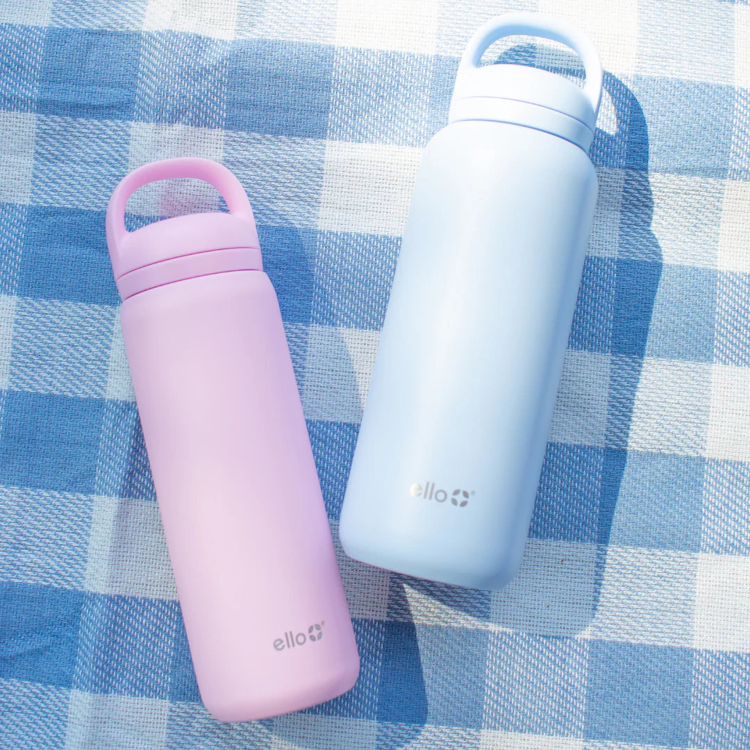 Cooper Combo Stainless Steel Water Bottle with Two Lids - Image 2