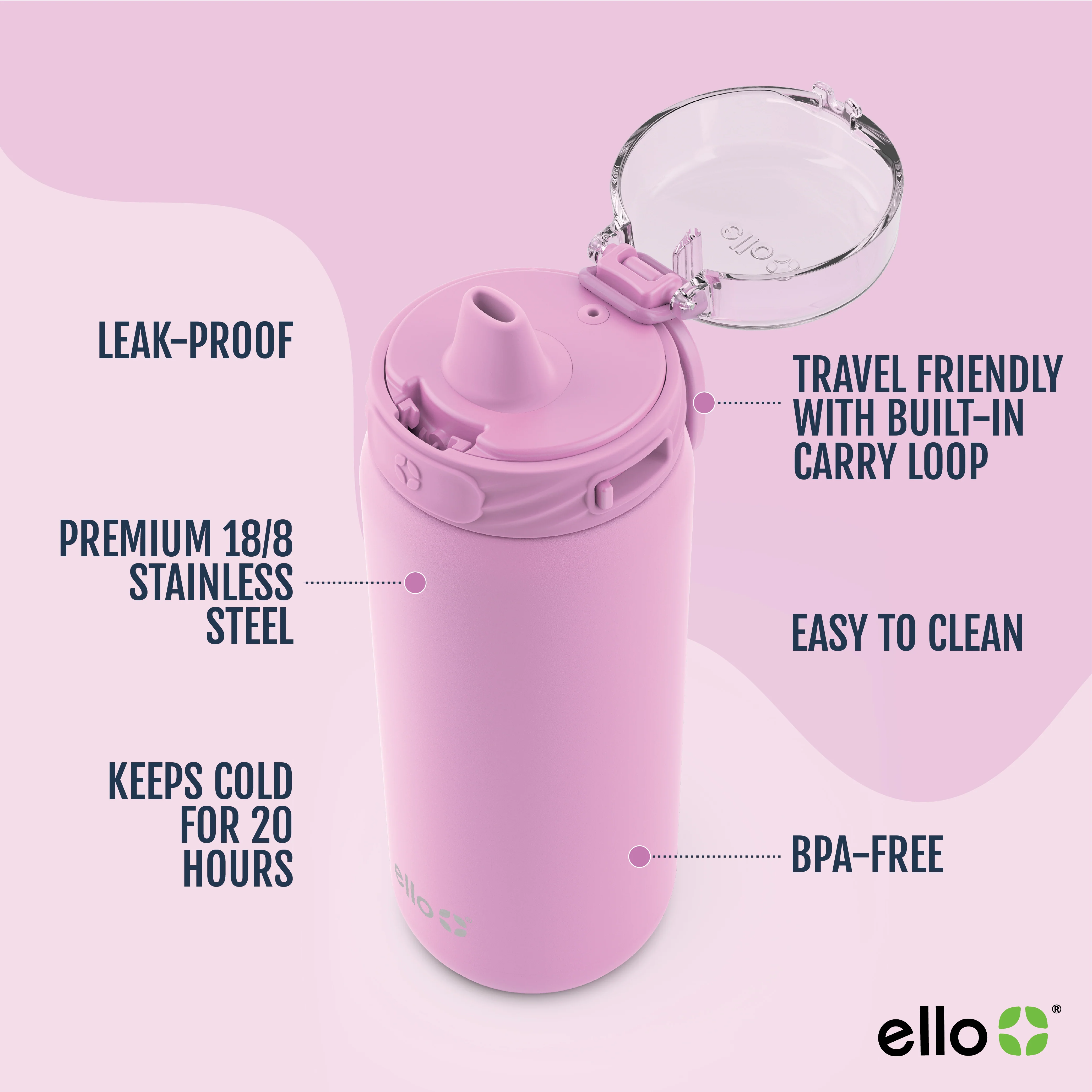 Cooper Stainless Steel Water Bottle - Image 25