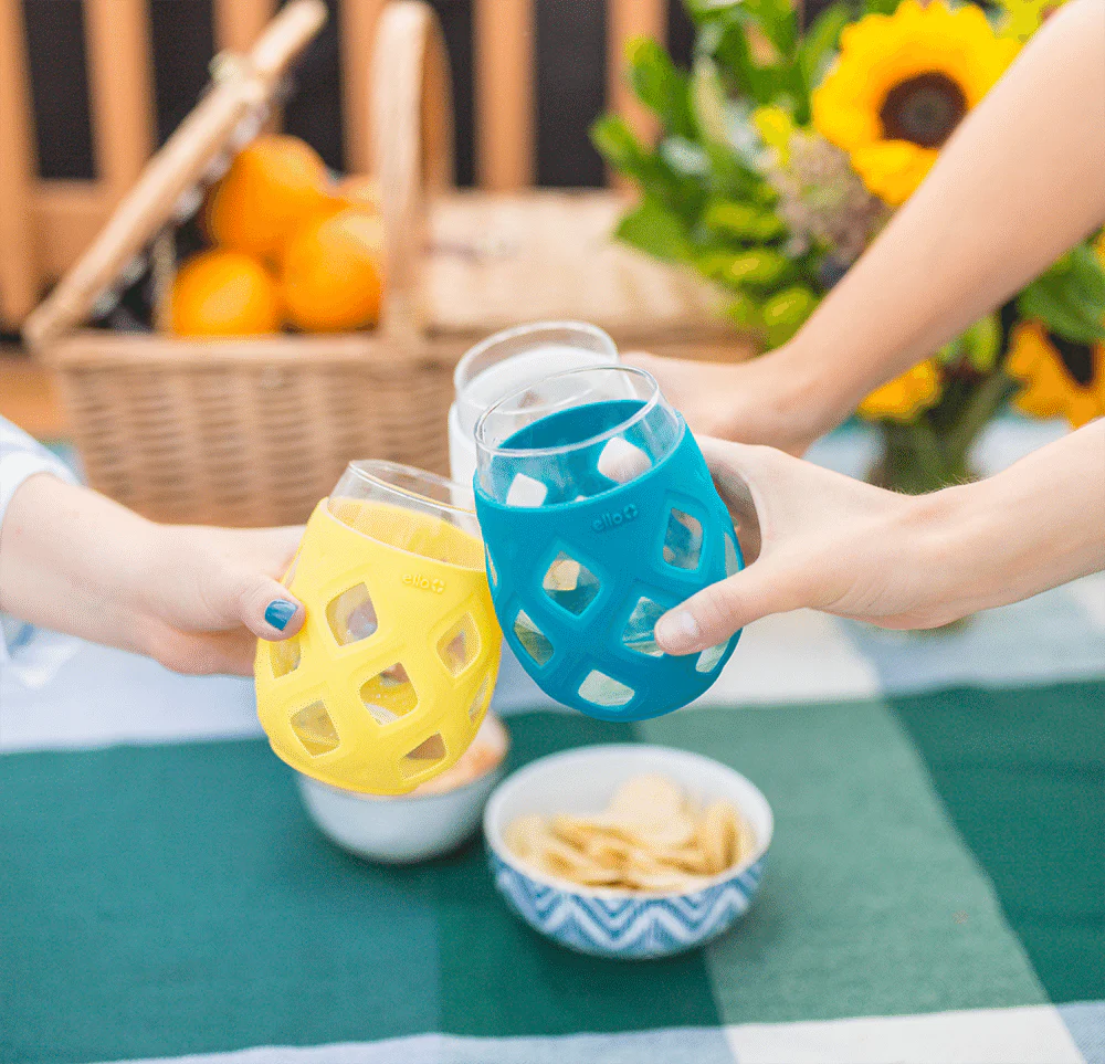 Cru Stemless Wine Glass Set with Silicone Protection - Image 21