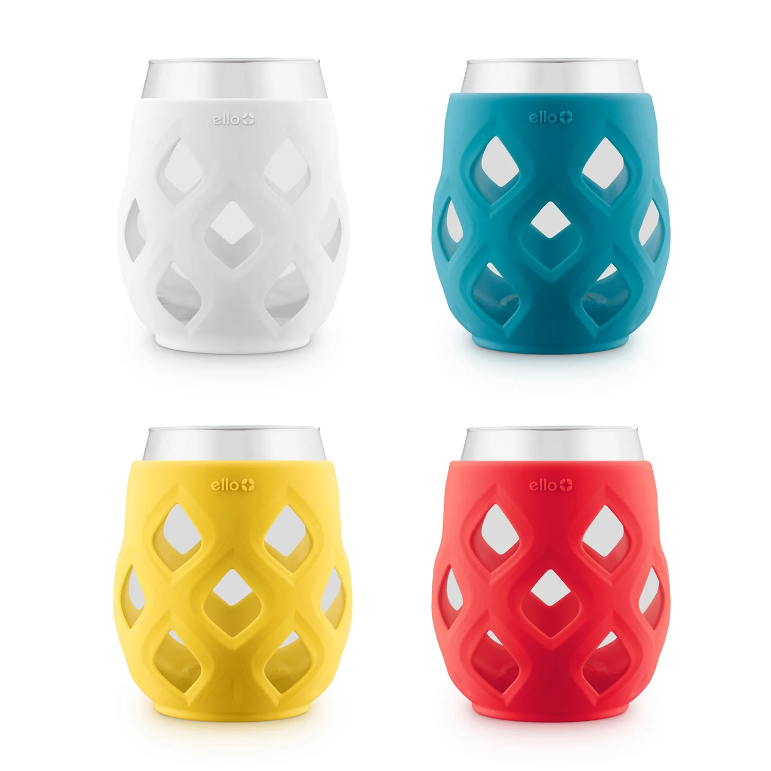 Cru Stemless Wine Glass Set with Silicone Protection - Image 7