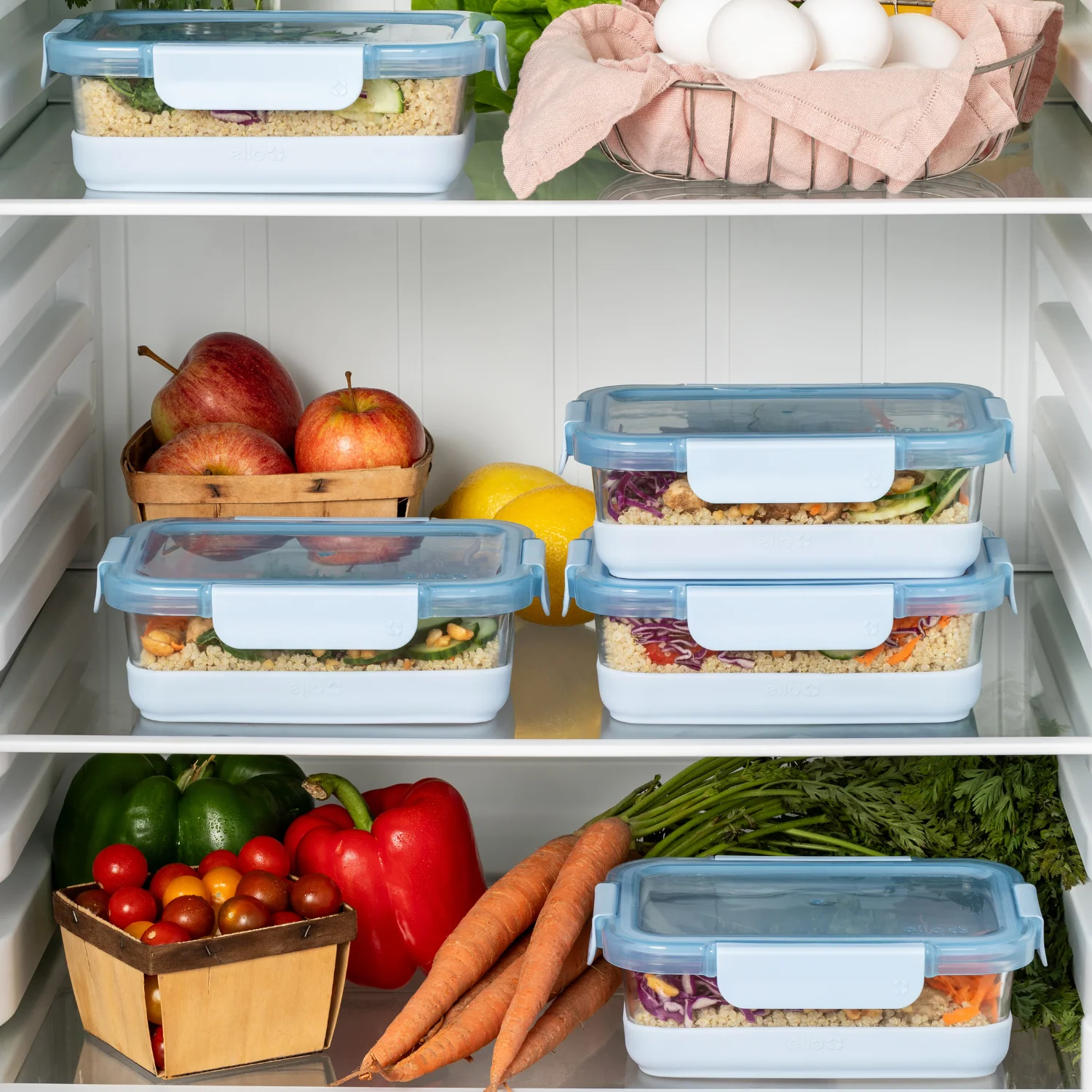Ello Duraglass Refresh™ Meal Prep Containers, Set of 5 - Image 11