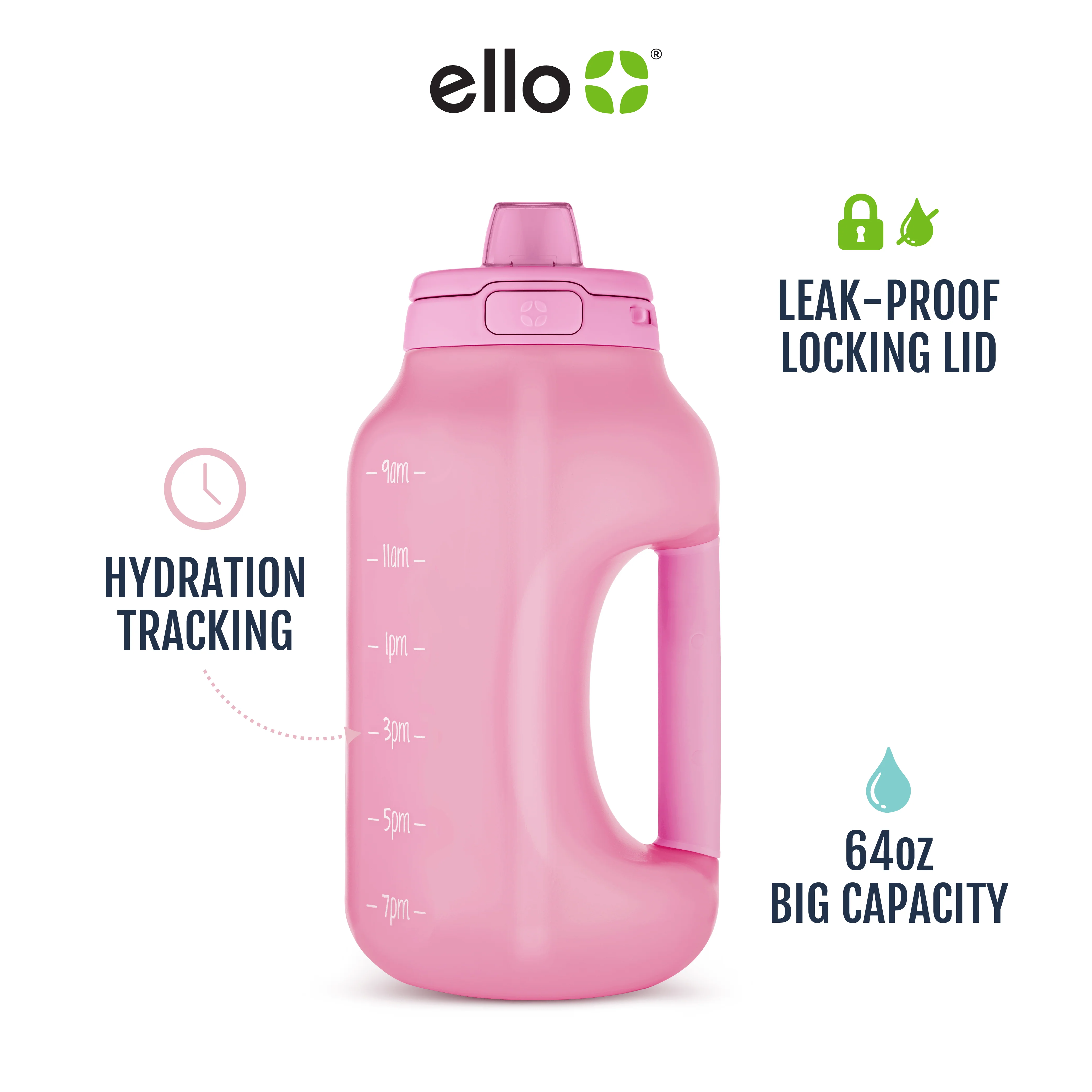 Hydra Half Gallon Water Bottle with Straw - Image 28