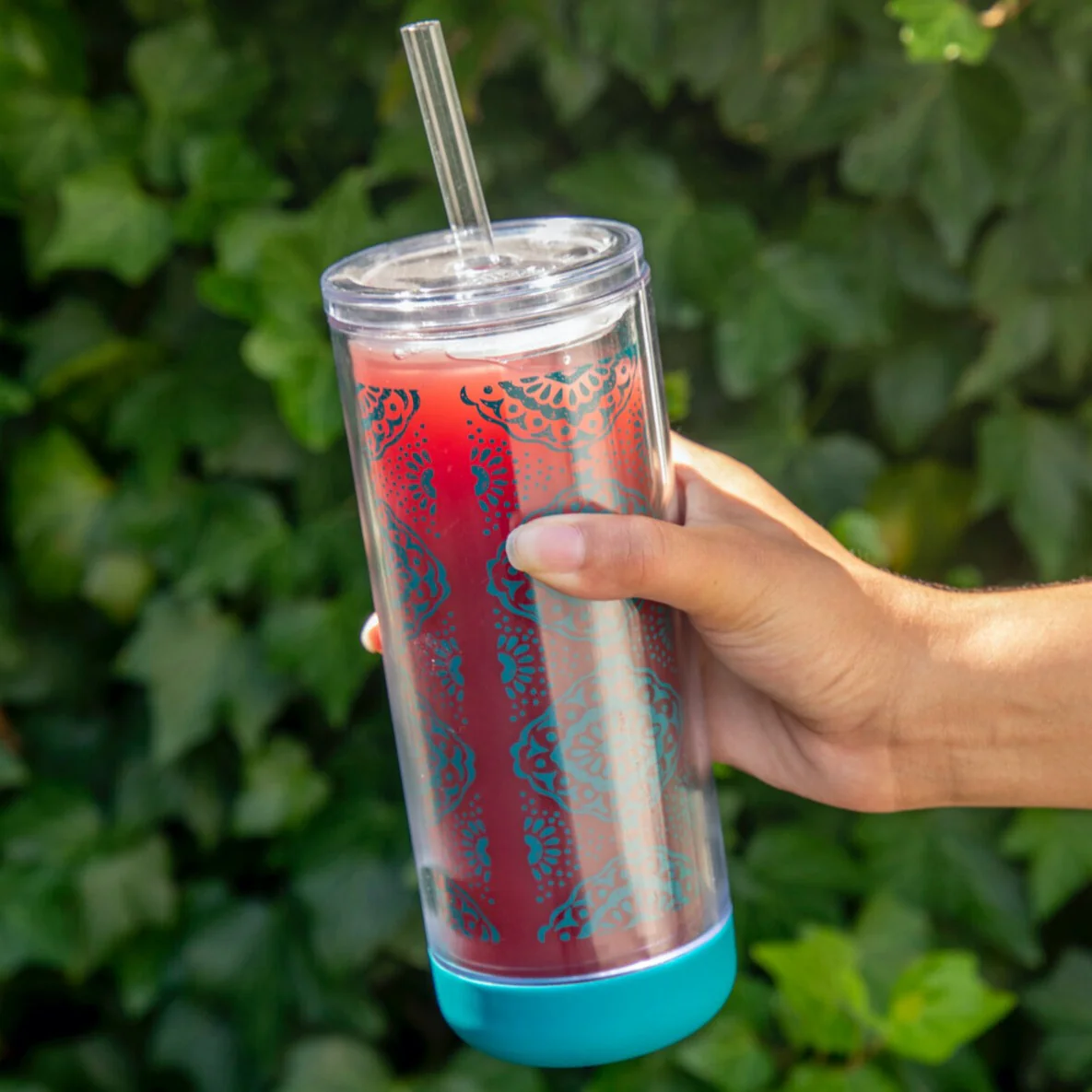 Peak 20oz Double Wall Insulated Plastic Tumbler - Image 6