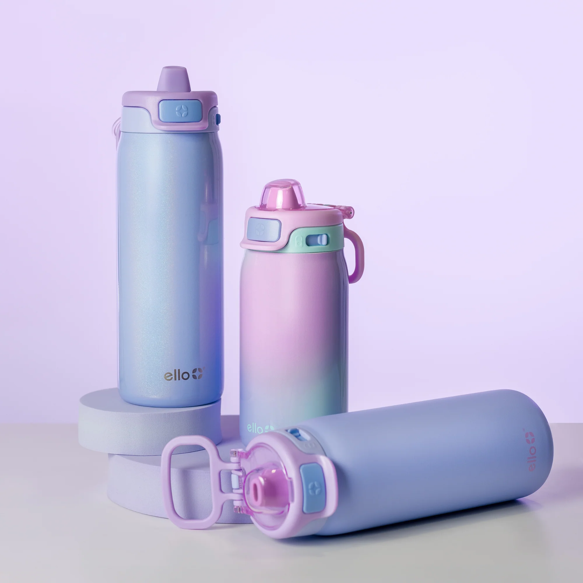 Pop & Fill Toddler Water Bottle - 12oz, Stainless Steel - Image 4