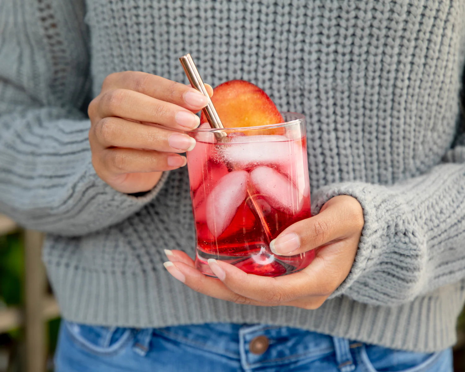 Stainless Cocktail Straws - Set of 5 - Image 3
